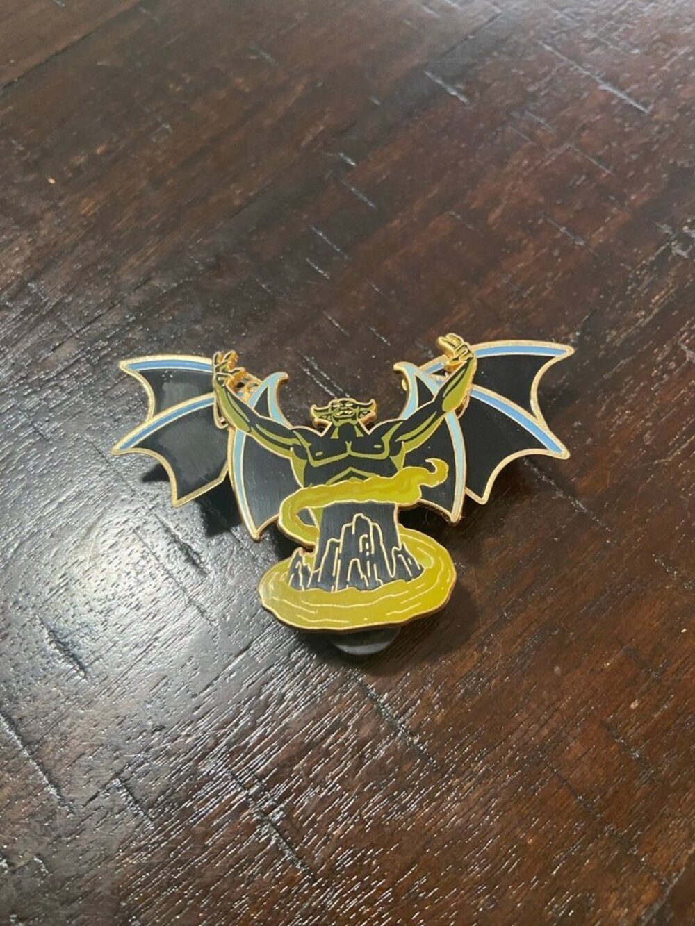 Disney Chernobog Winged Moving Metal Trading Pin
